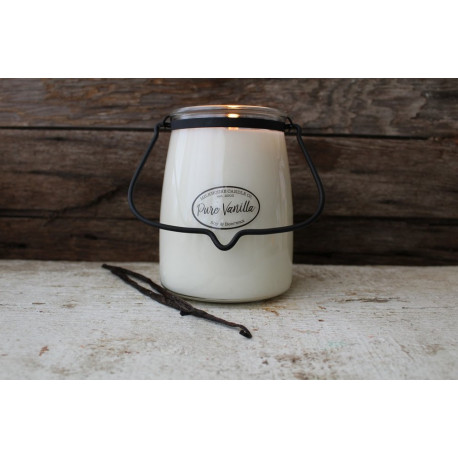 MILKHOUSE CANDLE Pure Vanilla vonná svíčka BUTTER JAR (624 g)