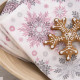 Ubrousek papír Snowflakes Pink PAW 20 ks 33x33 cm