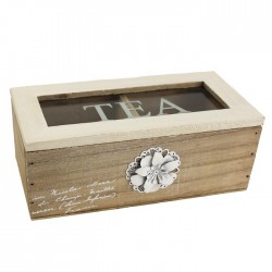 Krabička na čaj s dekorací