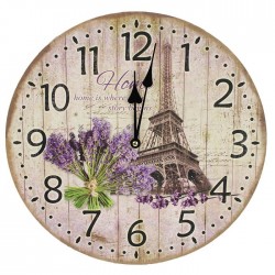 Hodiny pr.34 cm - EIFFELOVKA