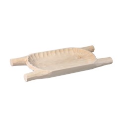 Dřevěné dlabané korýtko 40 cm