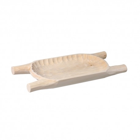 Dřevěné dlabané korýtko 40 cm