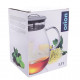 Konvice var. sklo/nerez 1,7 l