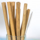 Brčko bambus nápojové 4 ks 20 cm+kartáček