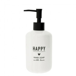 Dávkovač mýdla HAPPY, bílá, 400 ml