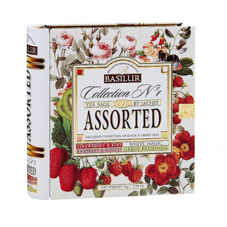 Čaj Book Assort 32 No.1, 56g, BASILUR