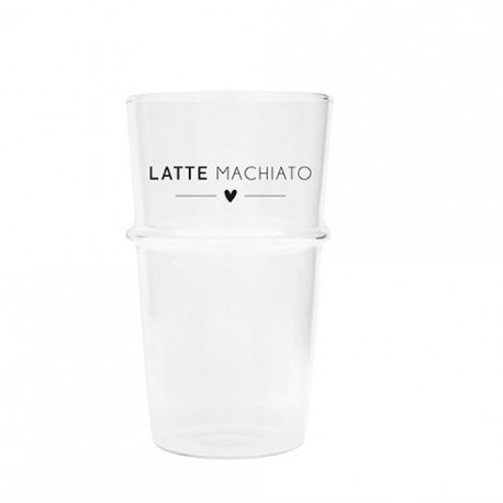 Sklenice na kávu LATTE MACHIATO