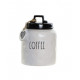 Keramická dóza COFFEE, bílá, 1 l