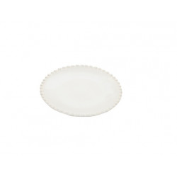 Oválný talířek PEARL, bílá, 17 cm