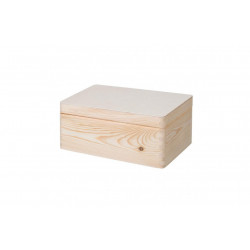 Dřevěný box s víkem 30X20X14 CM bez rukojeti