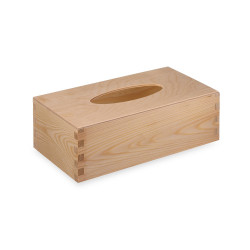 Dřevěná krabička na kapesníky s vysouvacím dnem