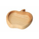 Dřevěná servírovací miska - jablko