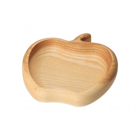 Dřevěná servírovací miska - jablko