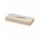 Dřevěná krabička na psací potřeby s tužkou