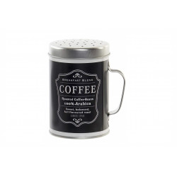 Cukřenka COFFEE, černá, 10 cm