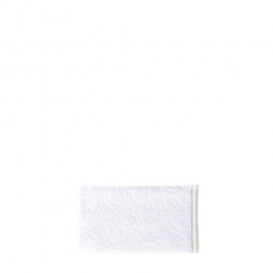 Malý ručník SRDCE, bílá natural, 30x55 cm