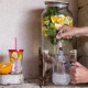 Sklenice STRAW víčko+brčko, 0,27 l