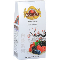 Čaj White Tea Forest Fruit, 100 g, BASILUR