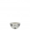 Miska BAROQUE FLOWER, černá, 50 ml