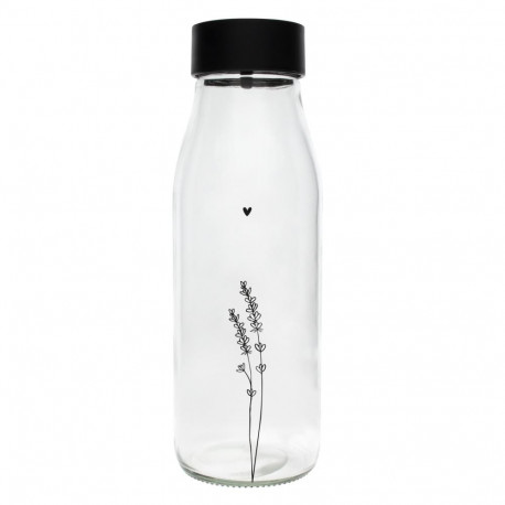 Karafa LAVENDER, černá, 900 ml