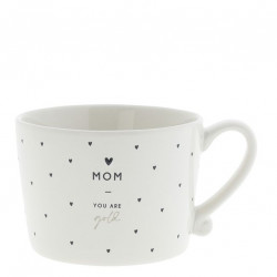 Hrnek MOM, černá, 350 ml