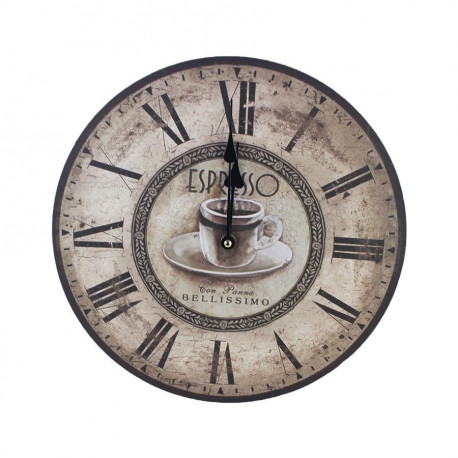 Hodiny pr. 34 cm CAFÉ