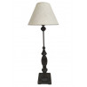 Stolní lampa, kov, 70 cm