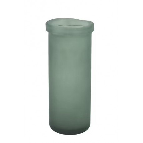 Váza SIMPLICITY, zelená mat, 28 cm
