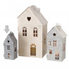 Lucerna DOMEK HOUSES, šedá, 16 cm