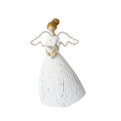 Anděl s LED křídly, 16 cm