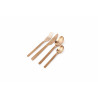 Sada příborů, matná rose gold, 24 ks