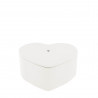 Box Srdce, bílá, 11 cm