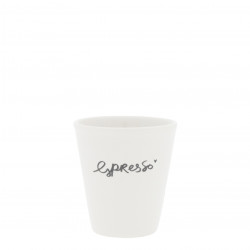 Hrnek Espresso, bílá, 80 ml