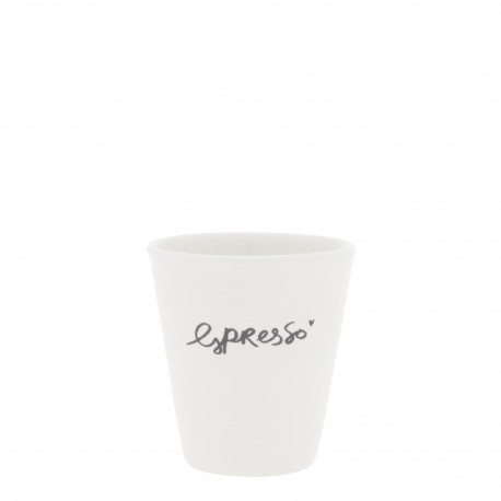 Hrnek Espresso, bílá, 80 ml