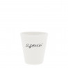 Hrnek Espresso, bílá, 80 ml