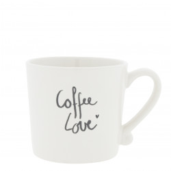 Hrnek Coffee Love, bílá, 250 ml