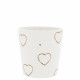 Hrnek Hearts allround, bílá, 300 ml