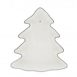 Mísa XMAS, bílá, 30 cm