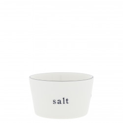 Miska SALT, bílá, 4x8 cm