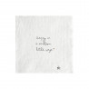 Ubrousky Happy in a million, bílá, 20ks