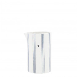 Mléčenka Blue Small Stripes, modrá, 6x10cm