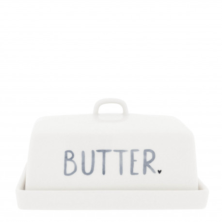 Máslenka Blue Butter, bílá