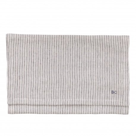 Šerpa Natural stripes, hnědá, 160 cm